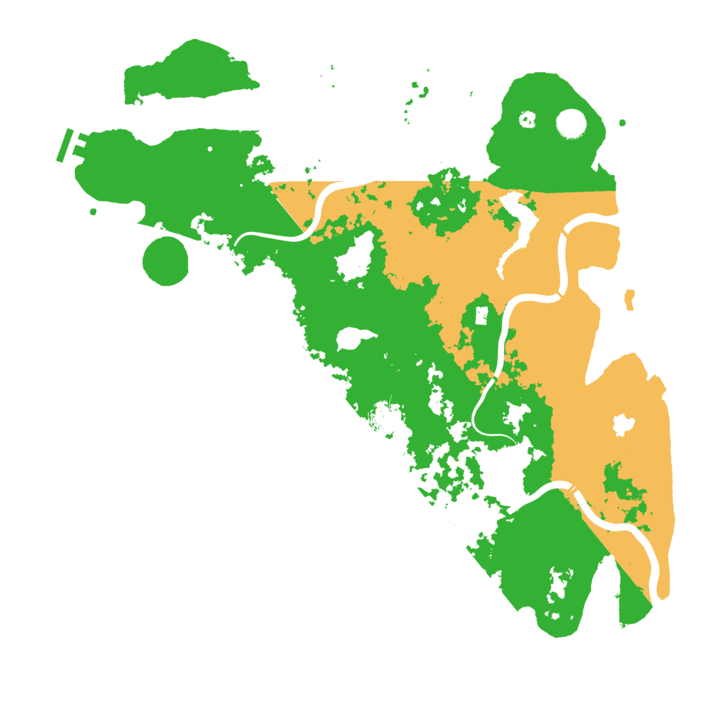 Biome Rust Map: Procedural Map, Size: 4250, Seed: 2110432233