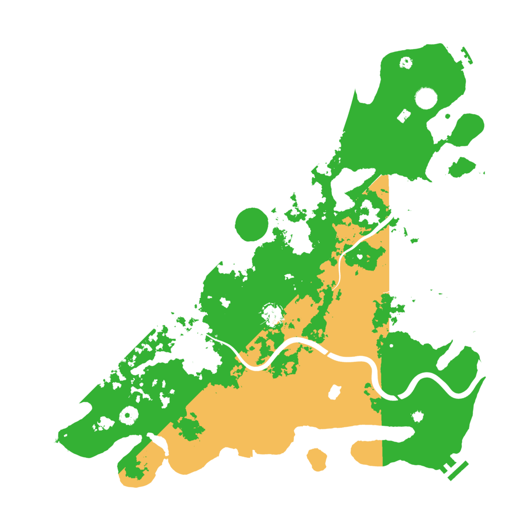 Biome Rust Map: Procedural Map, Size: 4200, Seed: 69696767