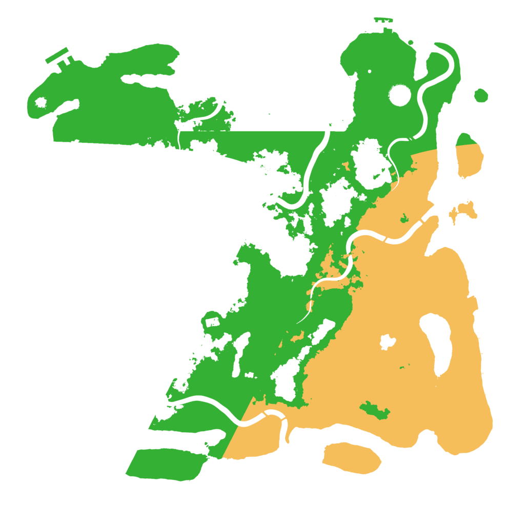 Biome Rust Map: Procedural Map, Size: 4250, Seed: 1918781223