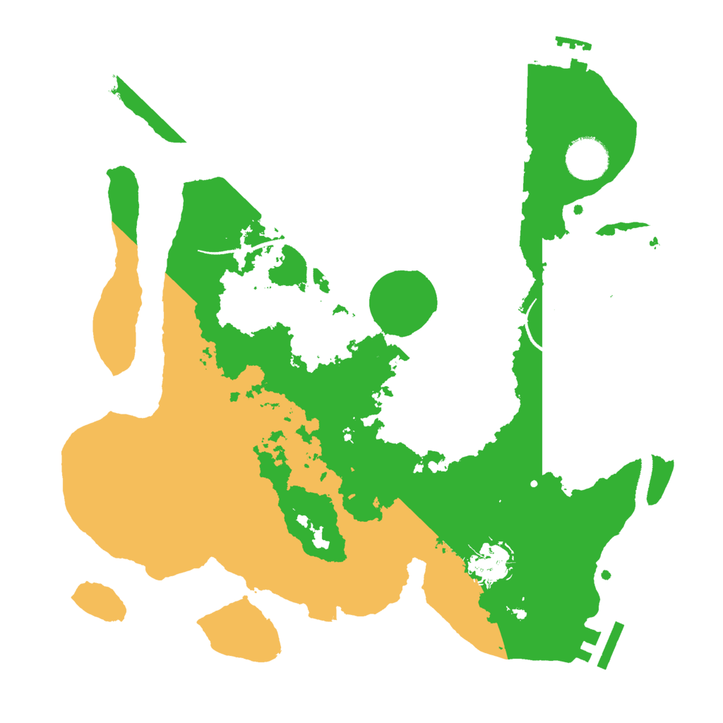 Biome Rust Map: Procedural Map, Size: 3000, Seed: 879915360