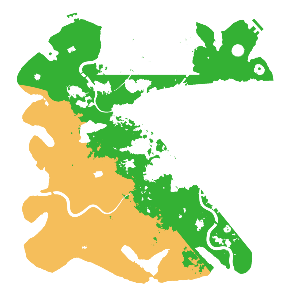 Biome Rust Map: Procedural Map, Size: 4250, Seed: 832056693