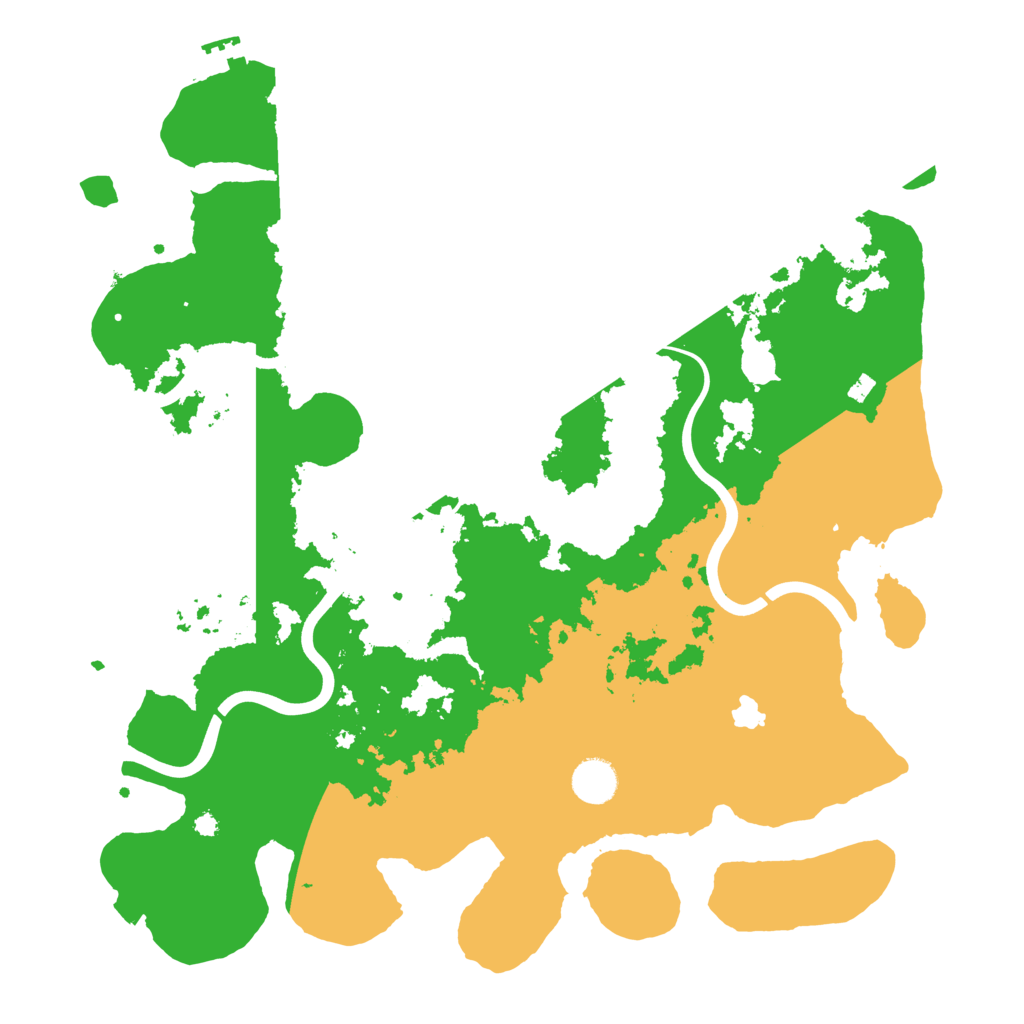 Biome Rust Map: Procedural Map, Size: 4000, Seed: 723626881