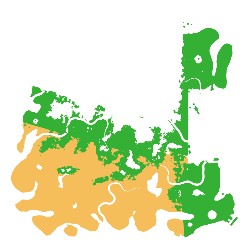 Biome Rust Map: Procedural Map, Size: 5000, Seed: 181619539