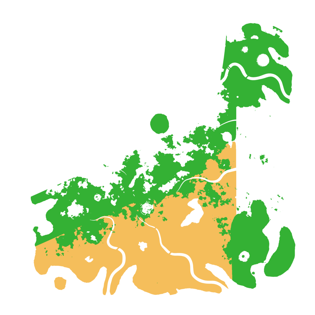 Biome Rust Map: Procedural Map, Size: 4500, Seed: 792804532