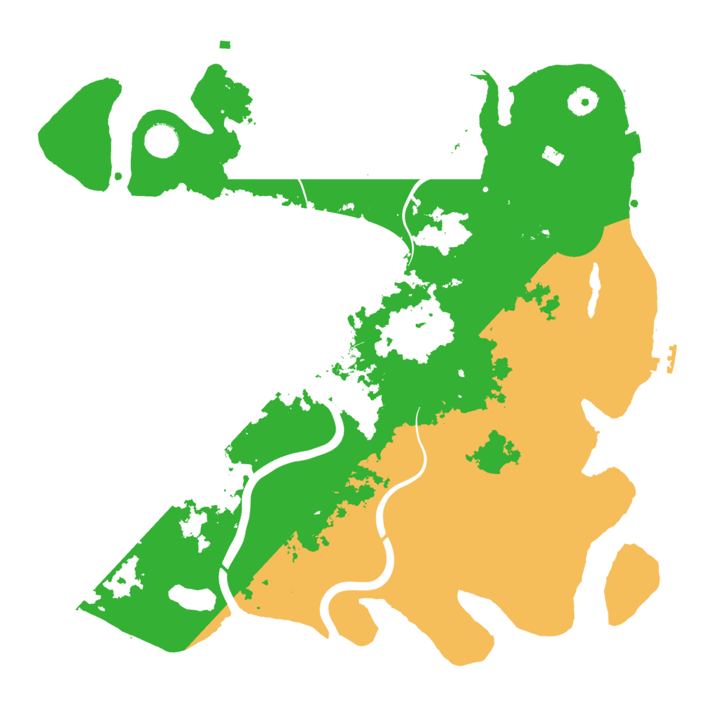 Biome Rust Map: Procedural Map, Size: 3750, Seed: 1457690992
