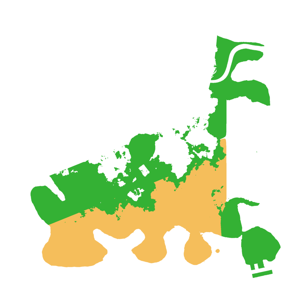 Biome Rust Map: Procedural Map, Size: 3000, Seed: 62136
