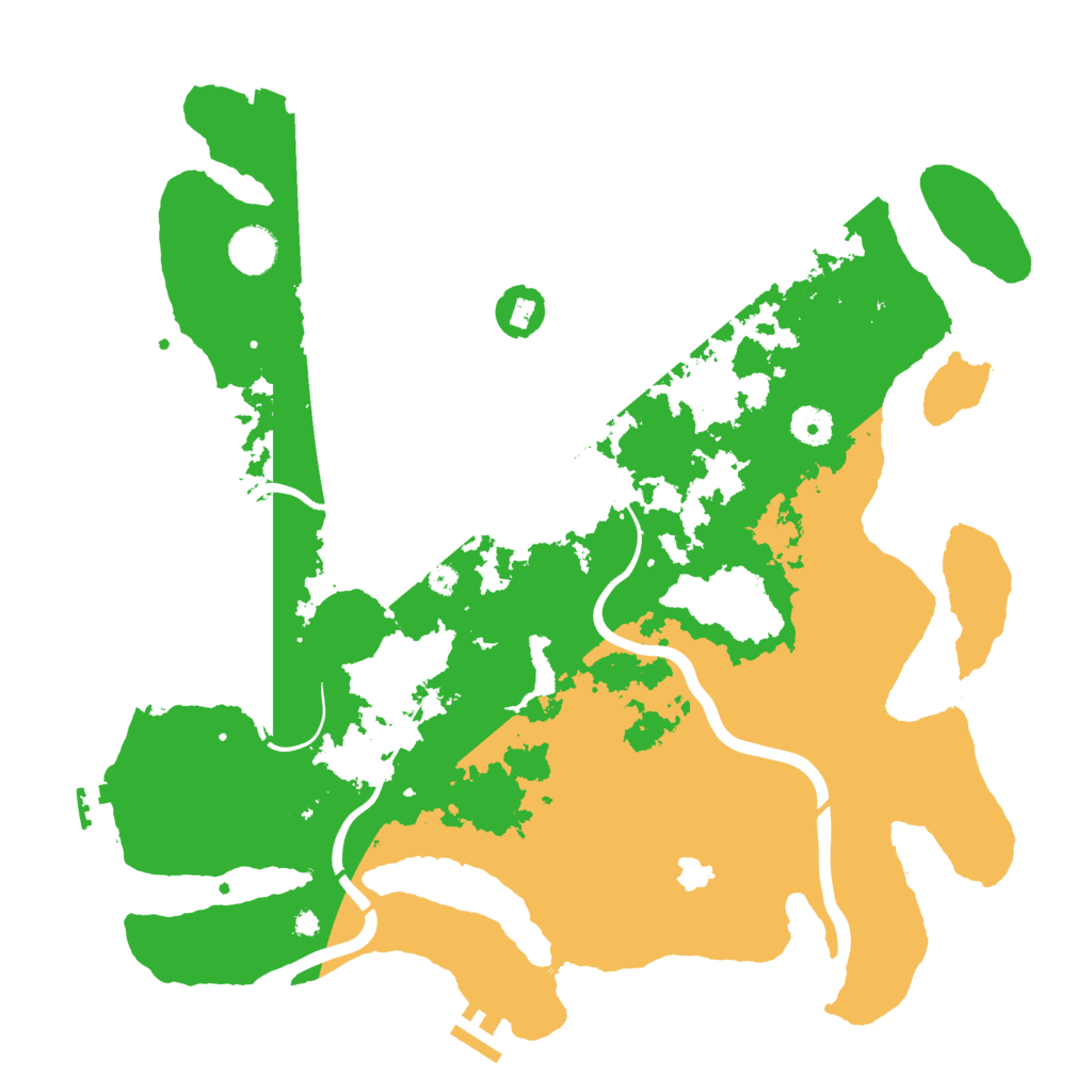 Biome Rust Map: Procedural Map, Size: 4000, Seed: 2116084816