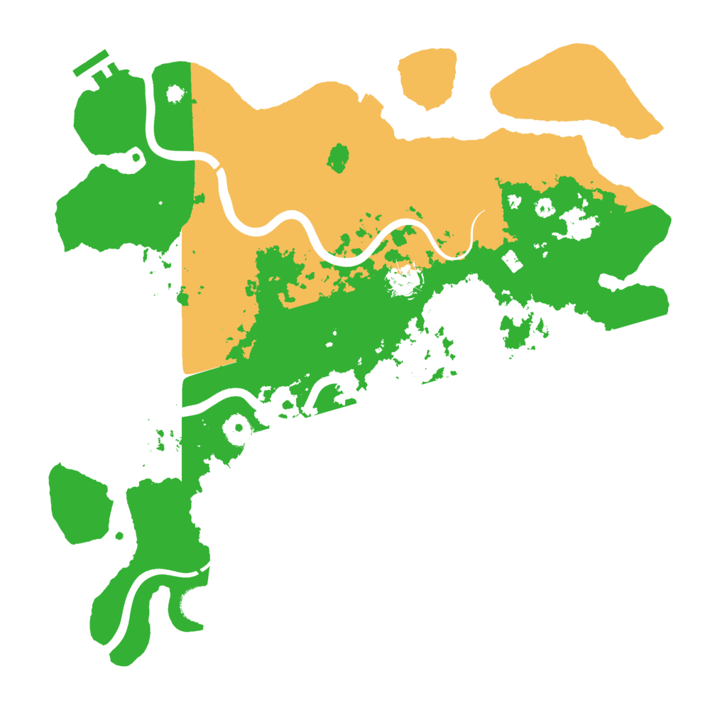 Biome Rust Map: Procedural Map, Size: 3750, Seed: 271084624