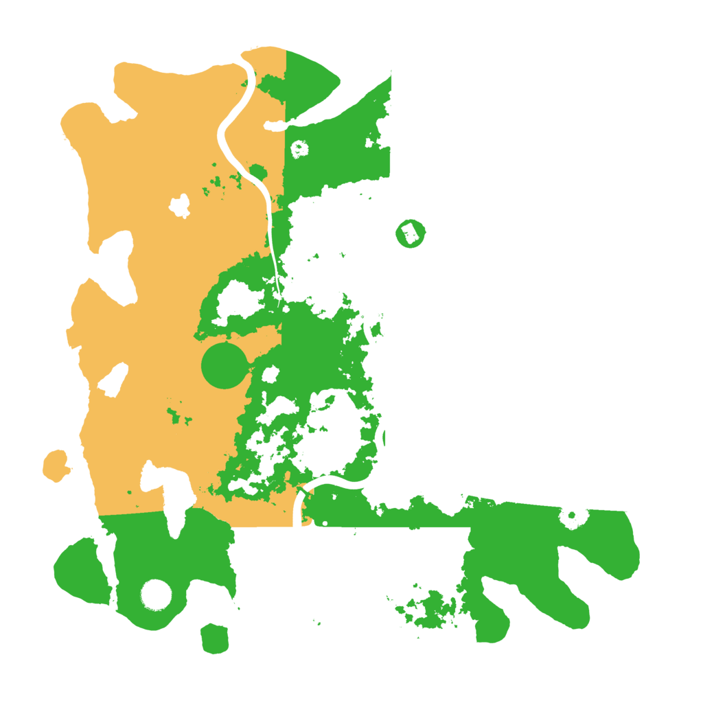 Biome Rust Map: Procedural Map, Size: 4000, Seed: 543916274