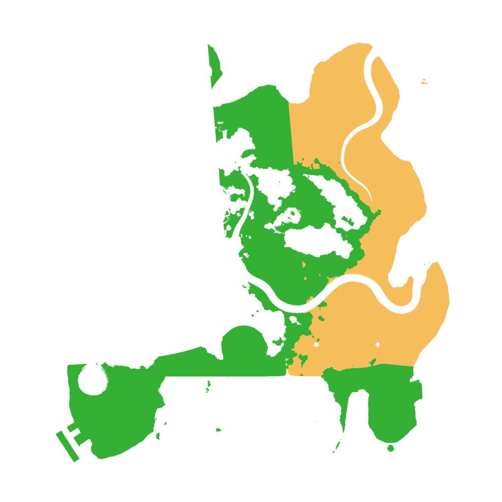Biome Rust Map: Procedural Map, Size: 3000, Seed: 1844897272