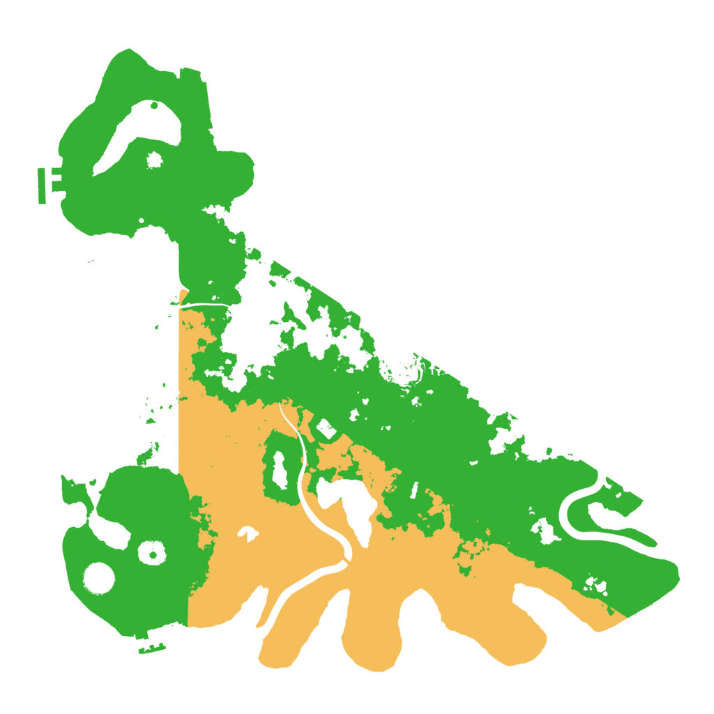Biome Rust Map: Procedural Map, Size: 4000, Seed: 2087630525