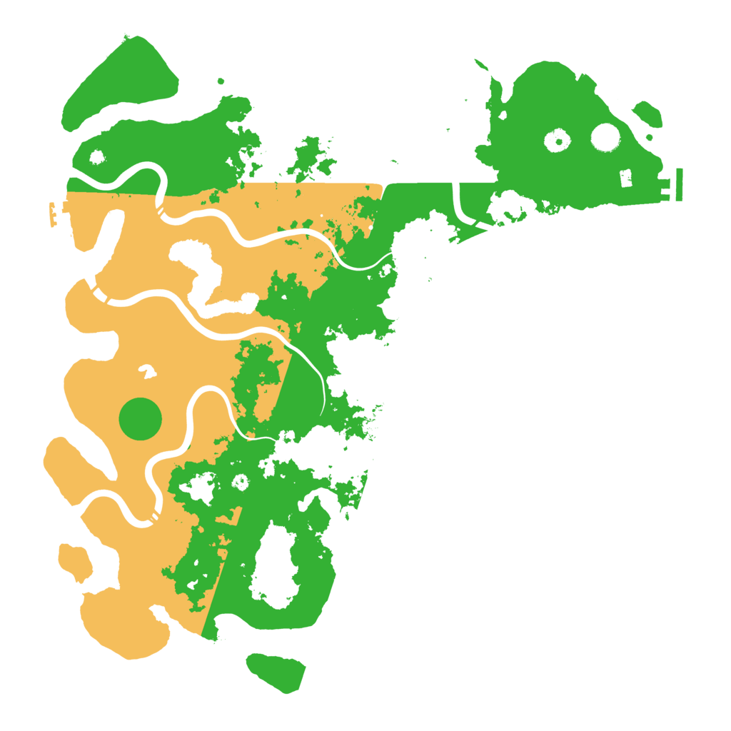 Biome Rust Map: Procedural Map, Size: 4500, Seed: 812801761