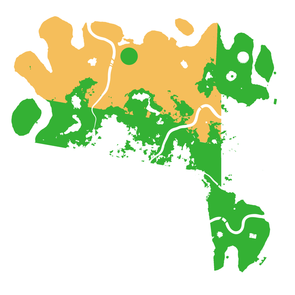 Biome Rust Map: Procedural Map, Size: 4500, Seed: 1773947145