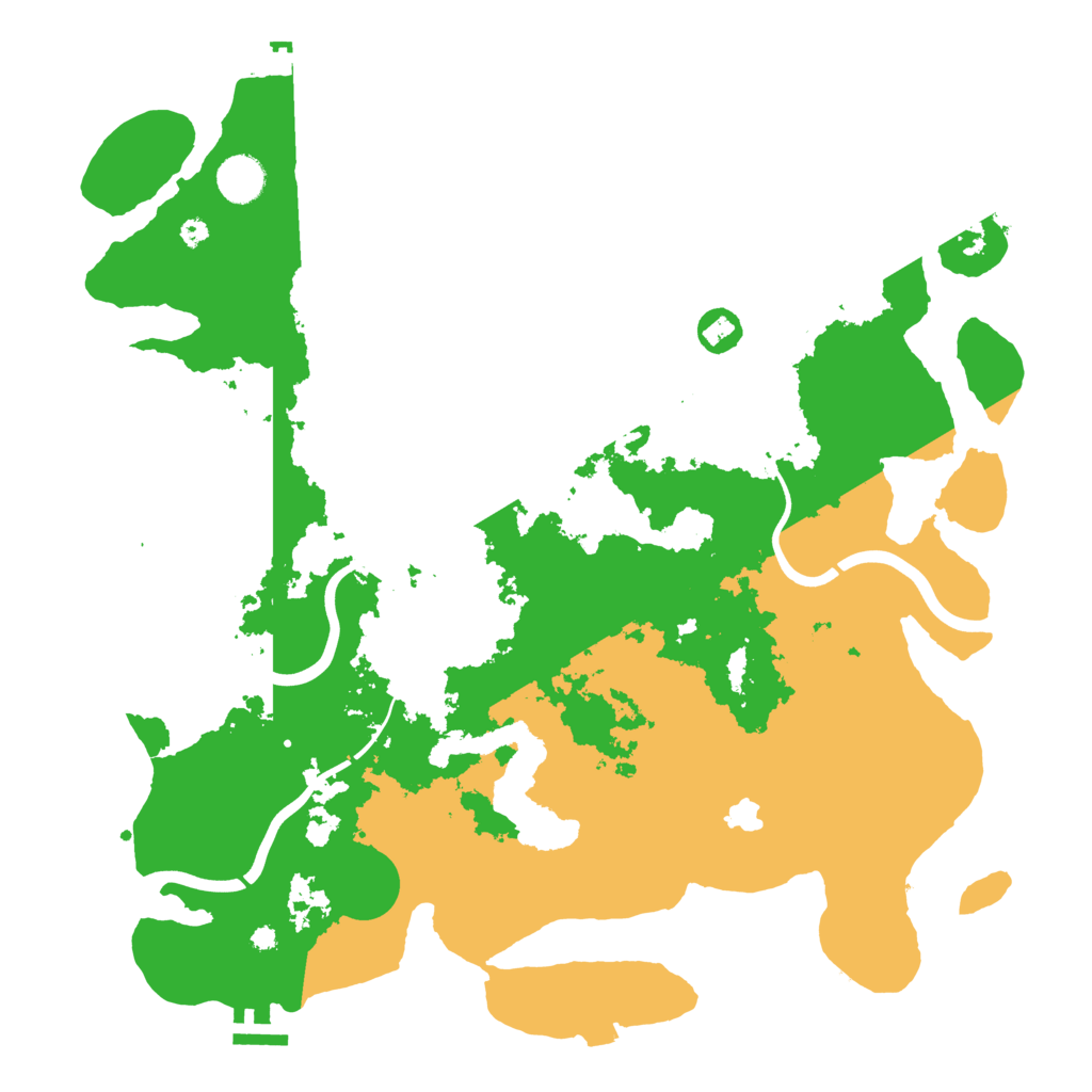 Biome Rust Map: Procedural Map, Size: 4000, Seed: 56718454