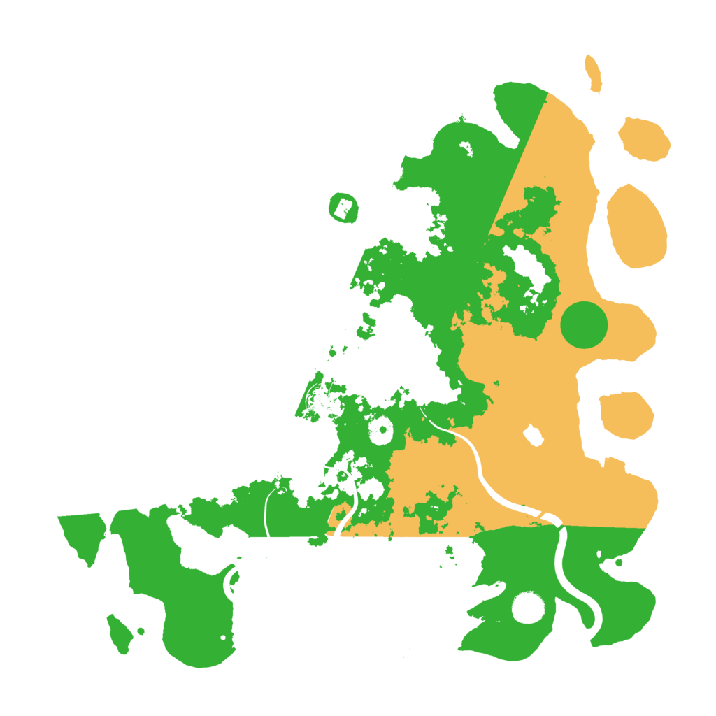 Biome Rust Map: Procedural Map, Size: 4000, Seed: 837241