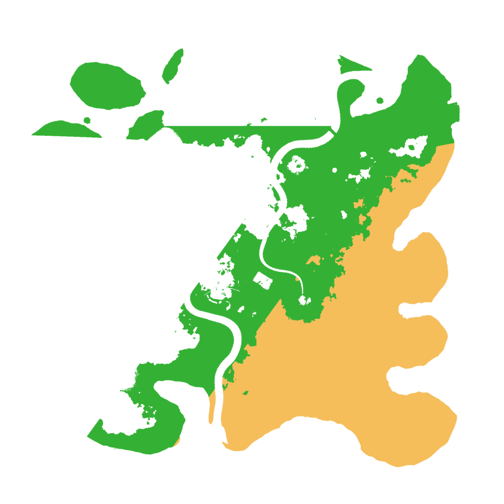 Biome Rust Map: Procedural Map, Size: 3000, Seed: 1586843575
