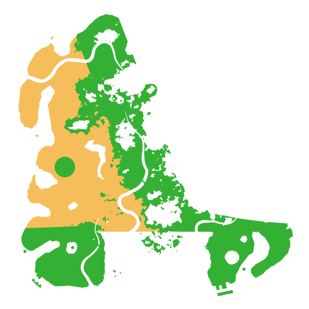 Biome Rust Map: Procedural Map, Size: 4000, Seed: 796402265
