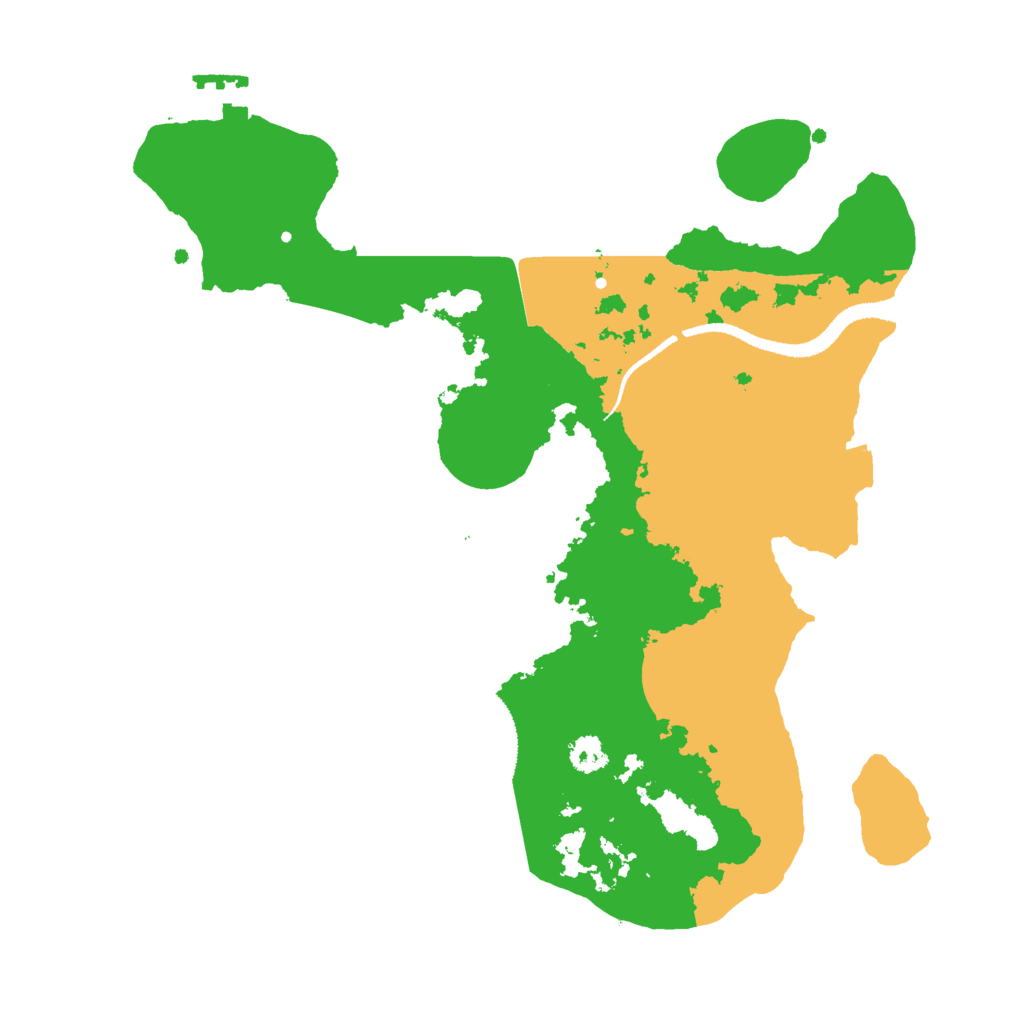 Biome Rust Map: Procedural Map, Size: 2800, Seed: 298246115