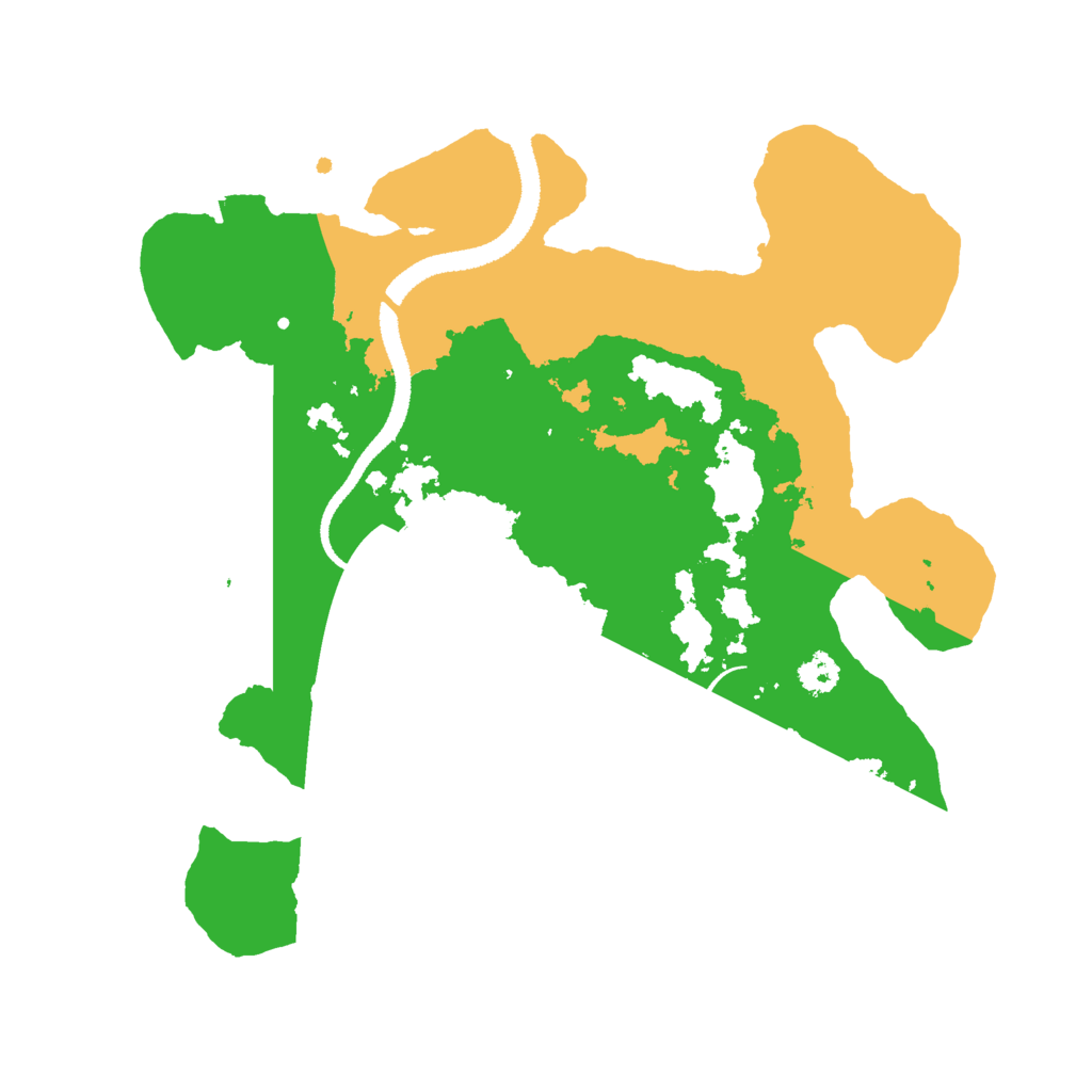 Biome Rust Map: Procedural Map, Size: 2750, Seed: 115075391