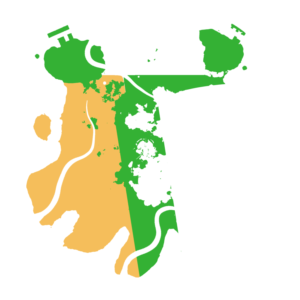 Biome Rust Map: Procedural Map, Size: 2700, Seed: 1787140881