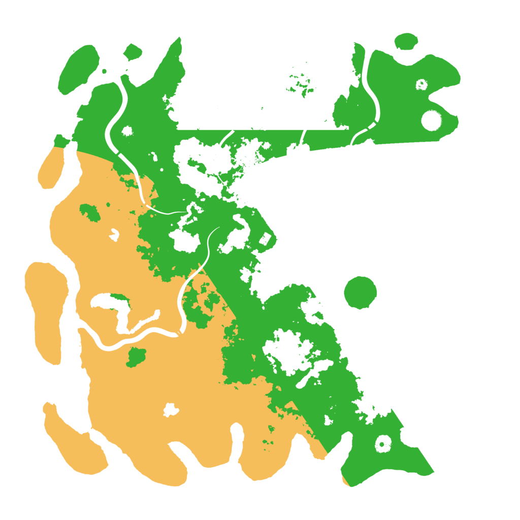 Biome Rust Map: Procedural Map, Size: 4500, Seed: 8546435