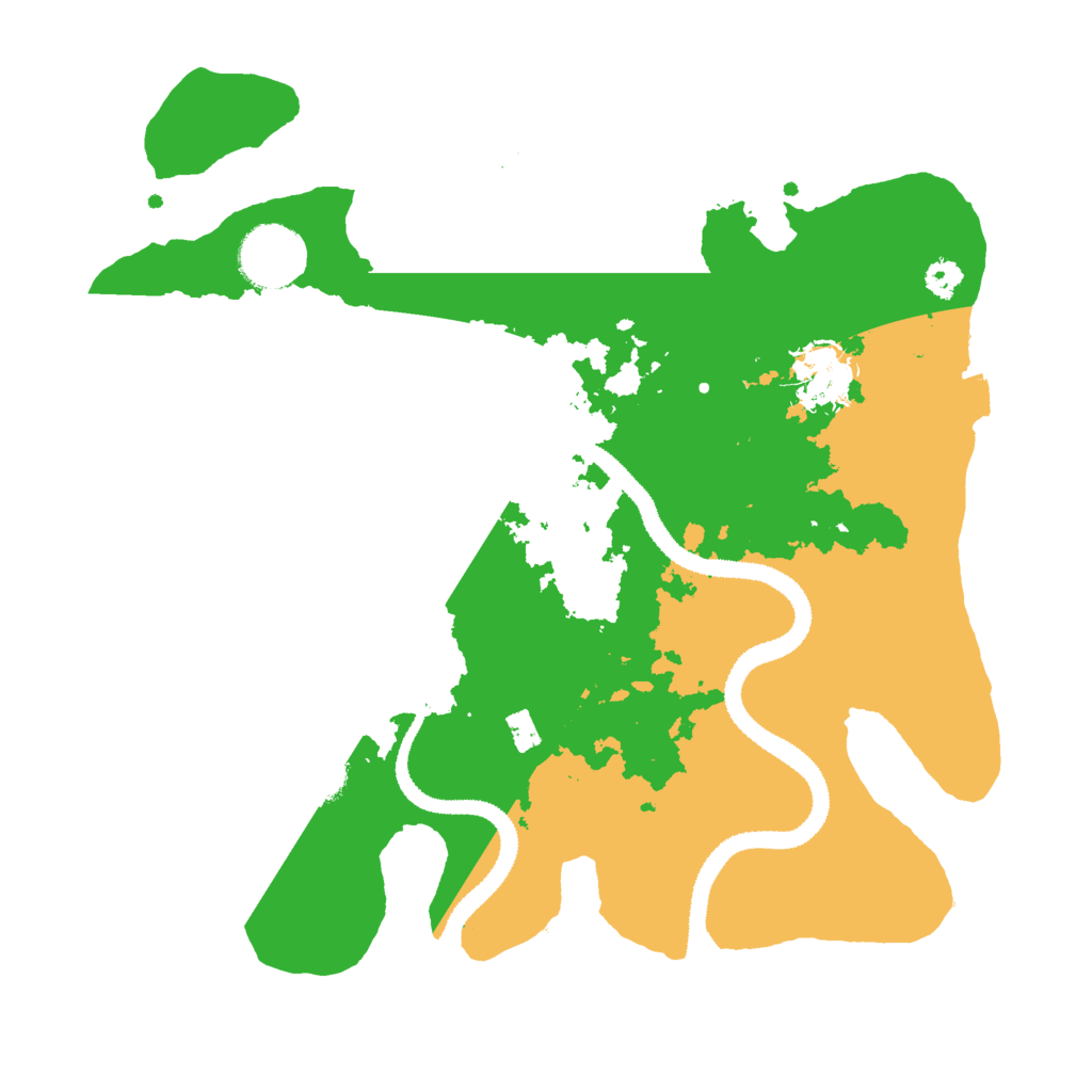 Biome Rust Map: Procedural Map, Size: 3000, Seed: 265104896