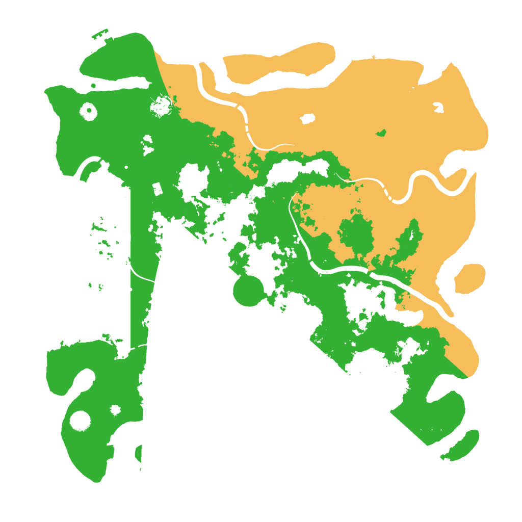 Biome Rust Map: Procedural Map, Size: 4500, Seed: 1615860112