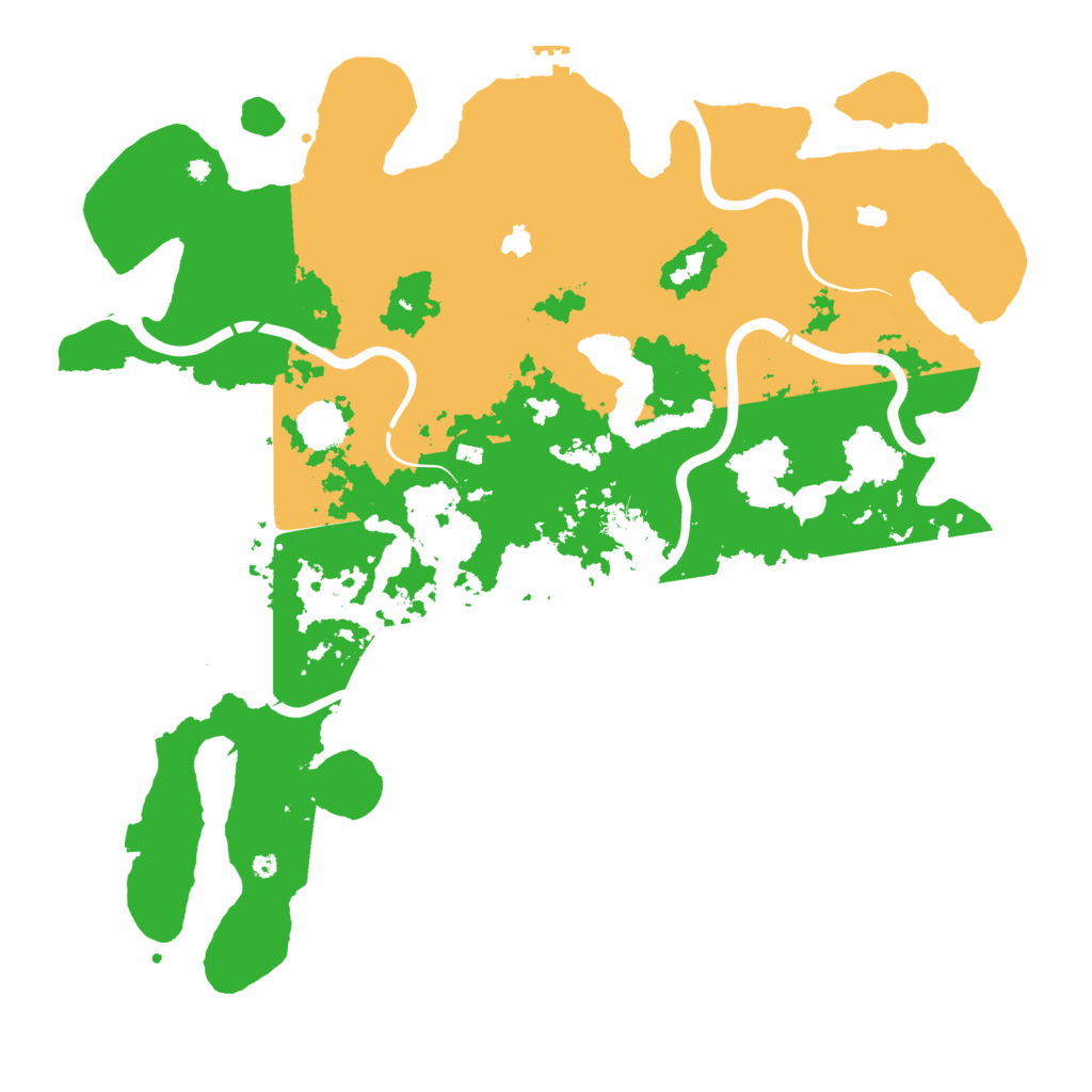 Biome Rust Map: Procedural Map, Size: 4500, Seed: 73656563