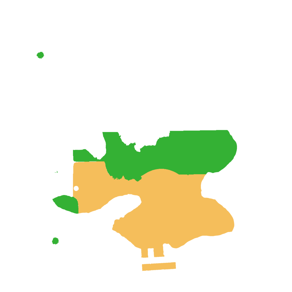 Biome Rust Map: Procedural Map, Size: 1750, Seed: 1315358397