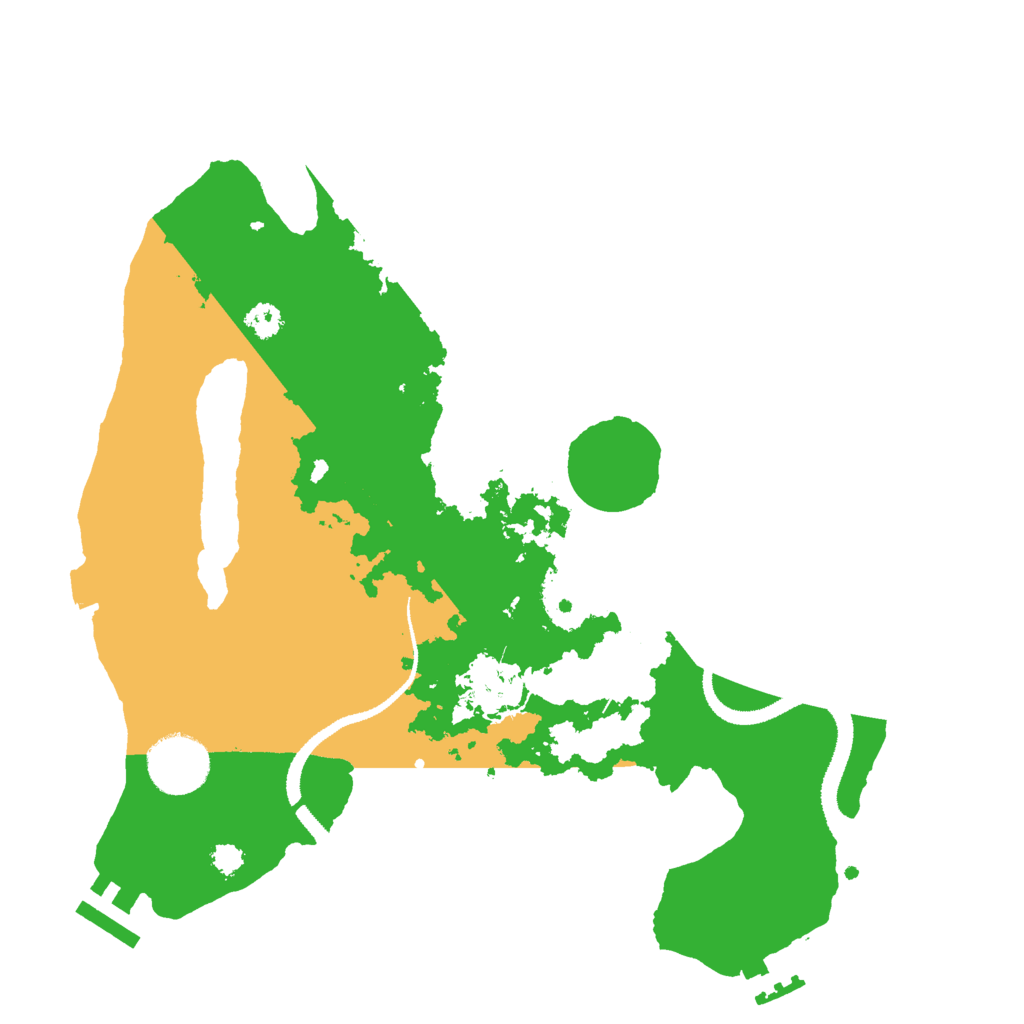 Biome Rust Map: Procedural Map, Size: 3000, Seed: 1572495053