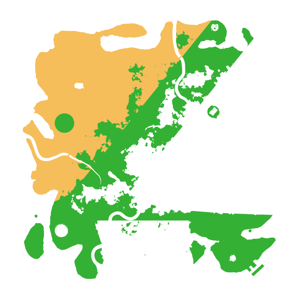 Biome Rust Map: Procedural Map, Size: 4000, Seed: 638365962