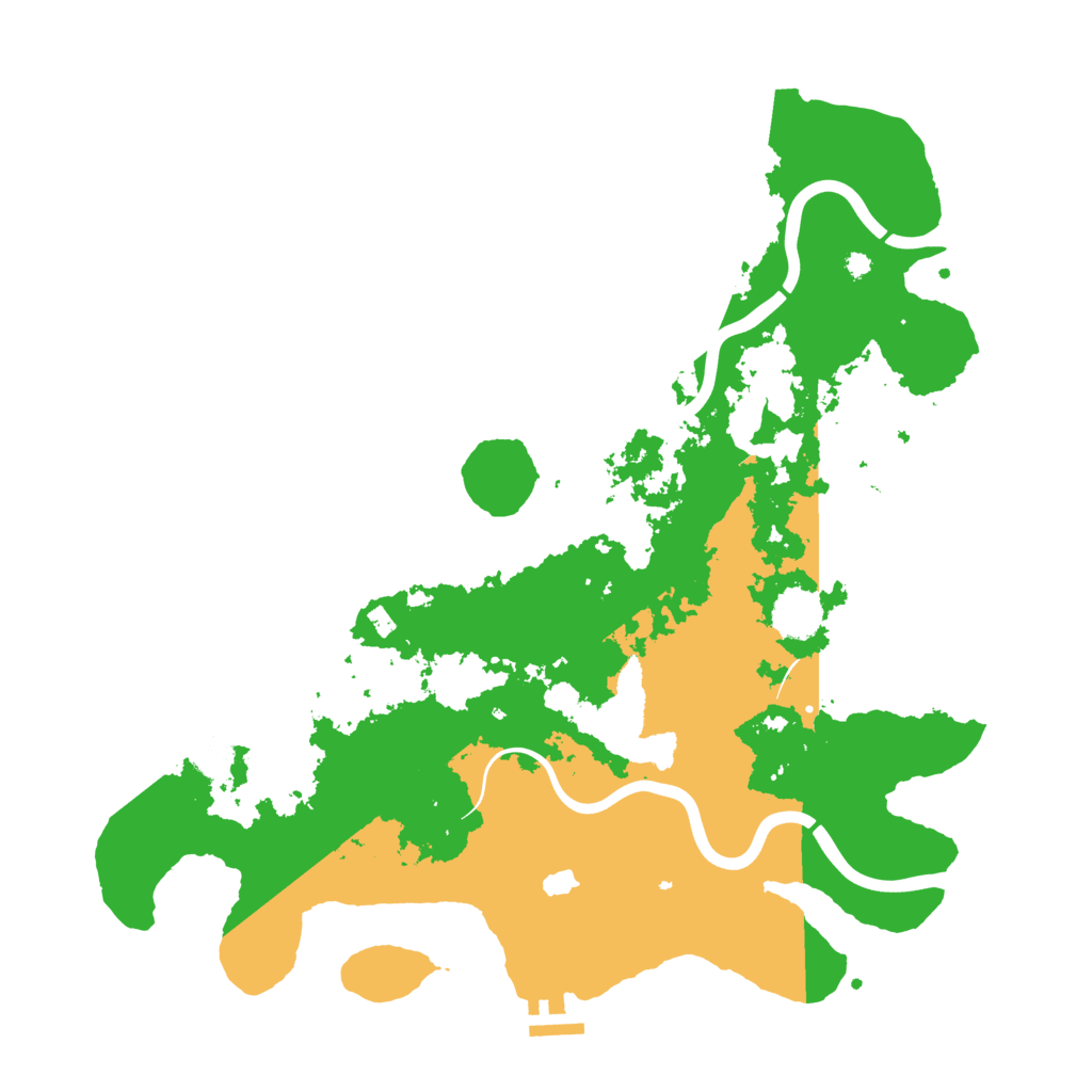 Biome Rust Map: Procedural Map, Size: 4000, Seed: 6859437