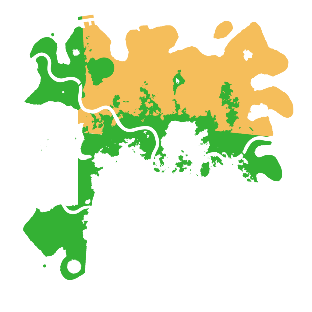 Biome Rust Map: Procedural Map, Size: 4000, Seed: 834583387