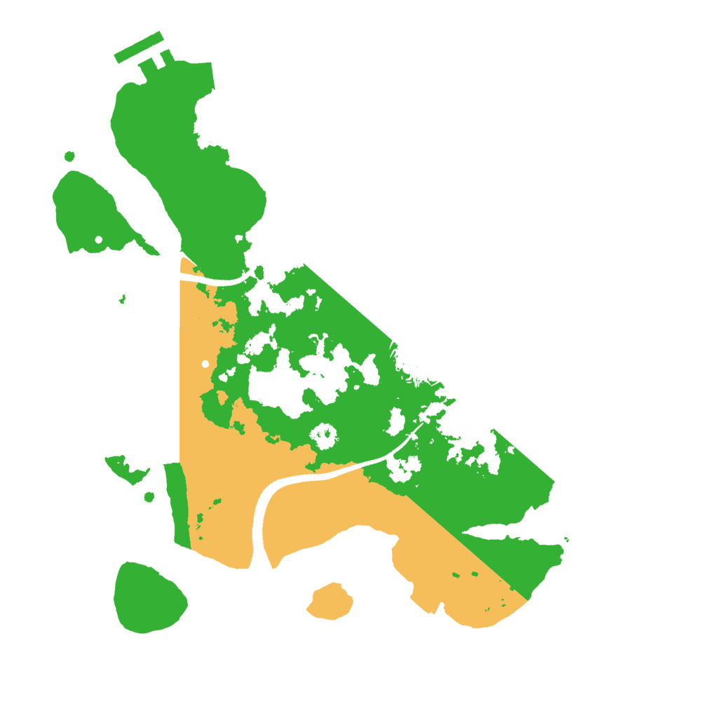 Biome Rust Map: Procedural Map, Size: 2800, Seed: 482708954