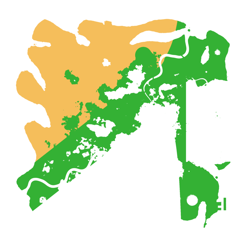 Biome Rust Map: Procedural Map, Size: 4000, Seed: 1516584419