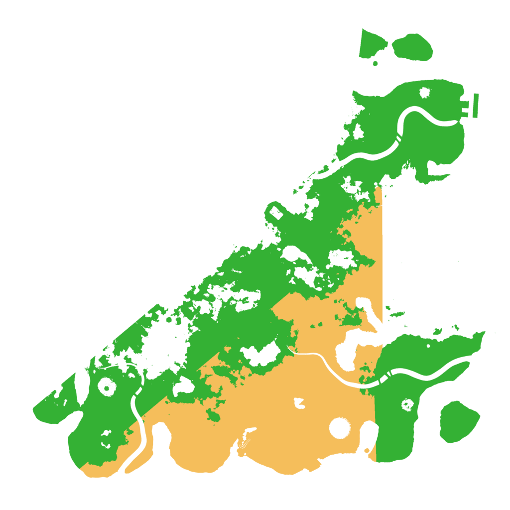 Biome Rust Map: Procedural Map, Size: 4250, Seed: 333454678