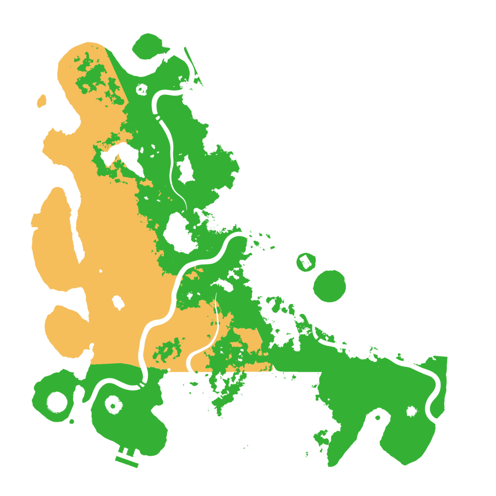 Biome Rust Map: Procedural Map, Size: 4250, Seed: 493939234