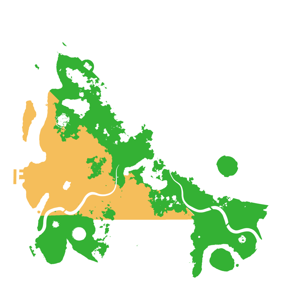 Biome Rust Map: Procedural Map, Size: 4000, Seed: 645653287