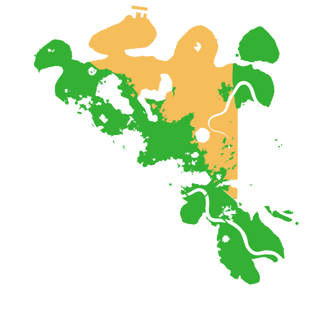 Biome Rust Map: Procedural Map, Size: 4000, Seed: 289261995
