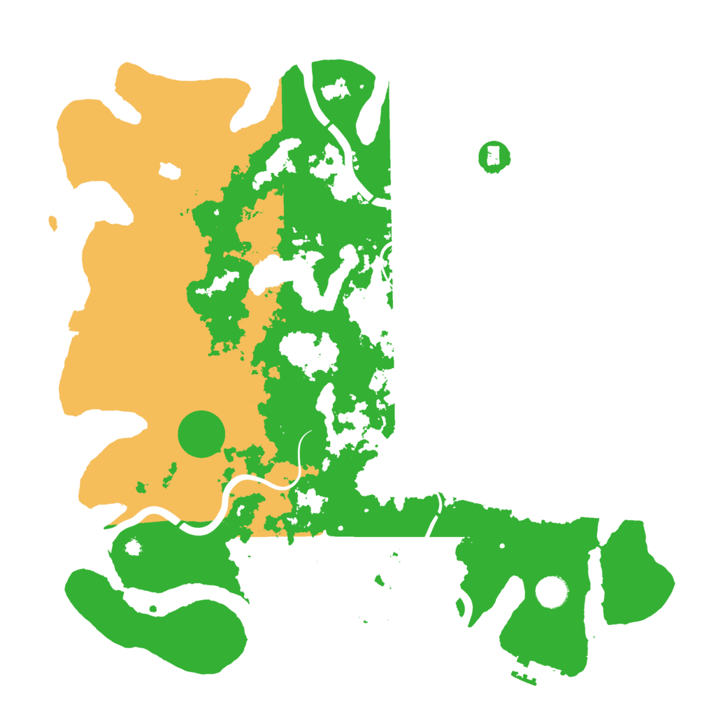 Biome Rust Map: Procedural Map, Size: 4000, Seed: 1519193205