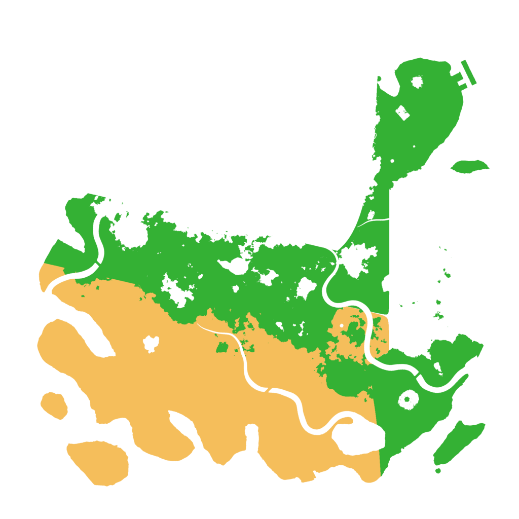 Biome Rust Map: Procedural Map, Size: 4000, Seed: 1415738502
