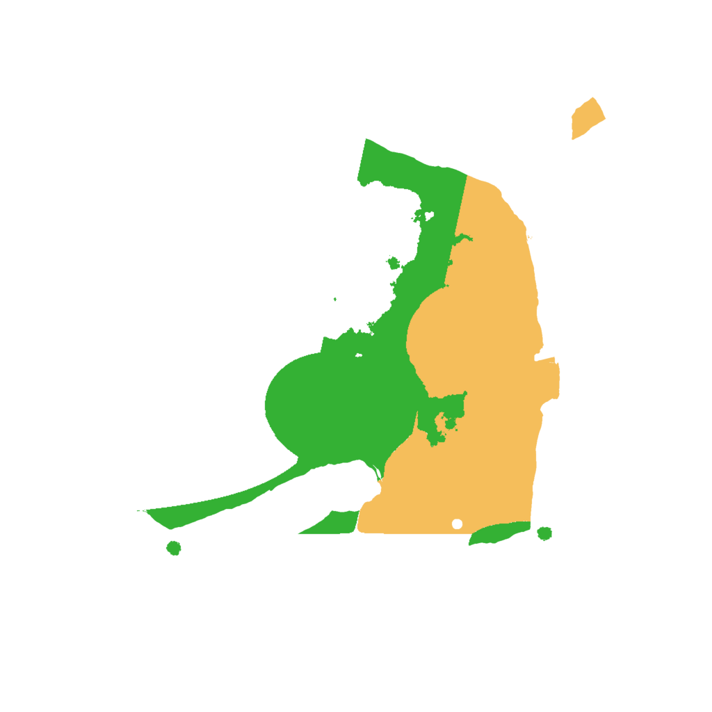 Biome Rust Map: Procedural Map, Size: 2000, Seed: 1895191119