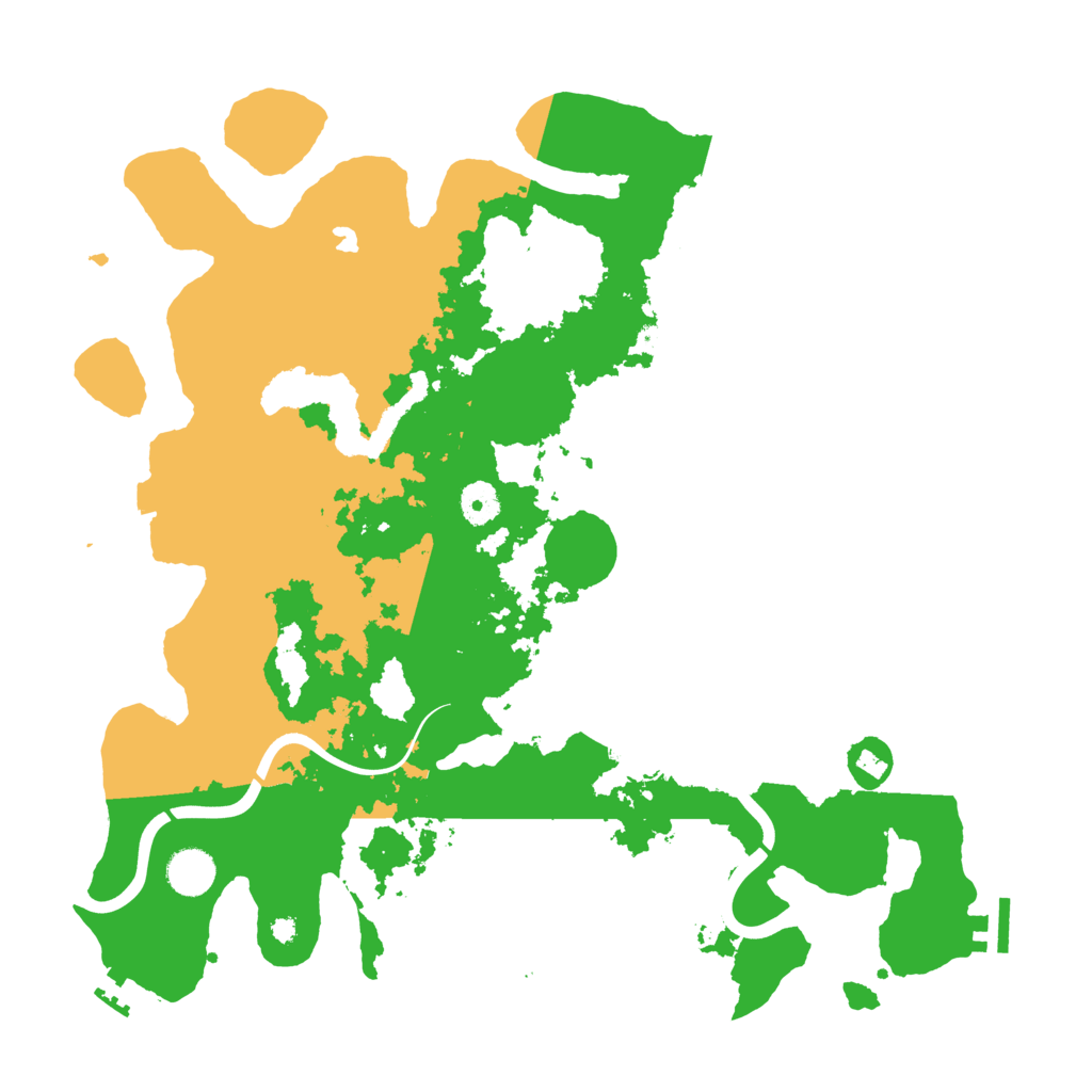 Biome Rust Map: Procedural Map, Size: 4000, Seed: 1434004804