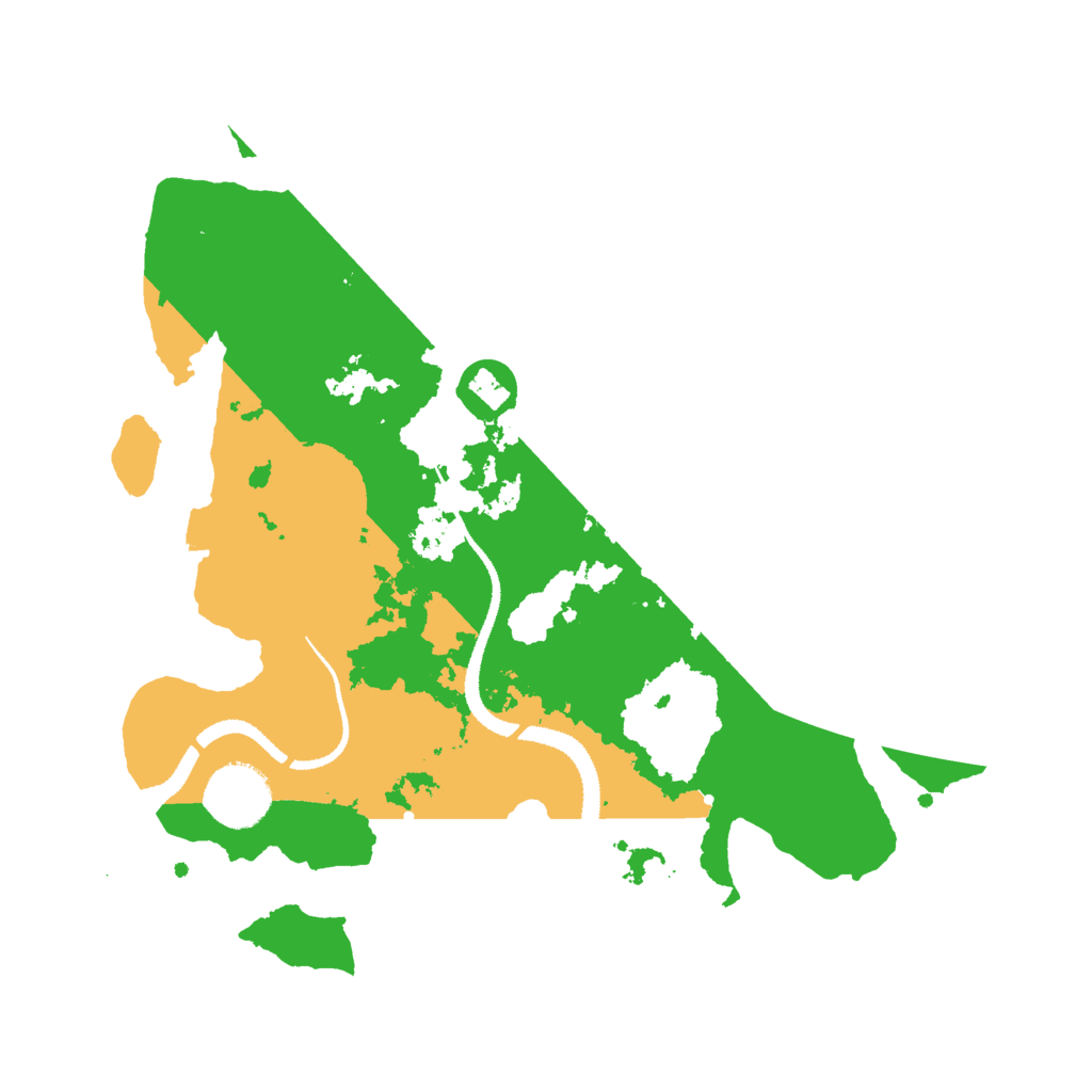 Biome Rust Map: Procedural Map, Size: 3000, Seed: 1055839250