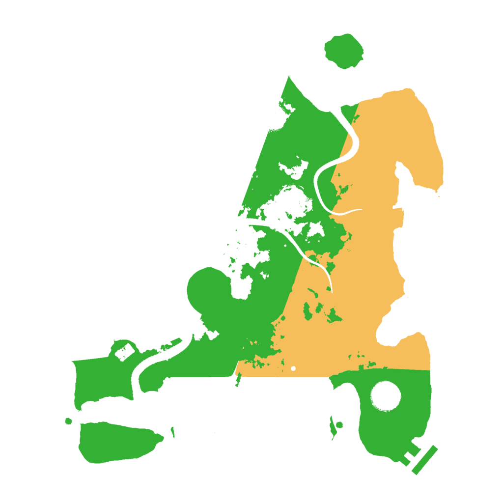Biome Rust Map: Procedural Map, Size: 3000, Seed: 1722848712