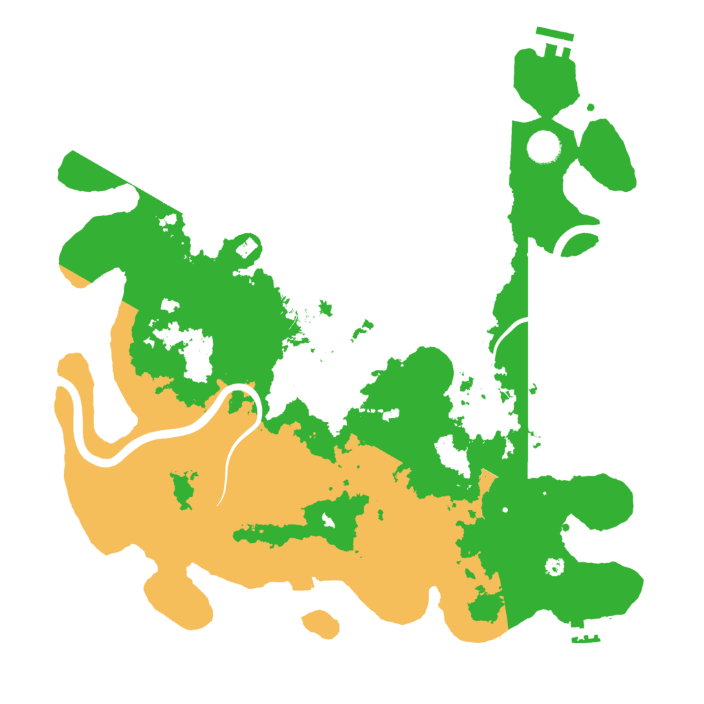 Biome Rust Map: Procedural Map, Size: 3750, Seed: 36786258