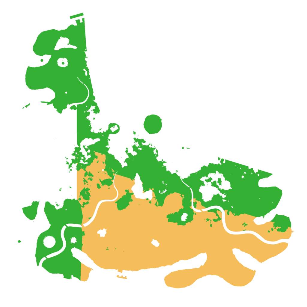 Biome Rust Map: Procedural Map, Size: 4500, Seed: 20082026