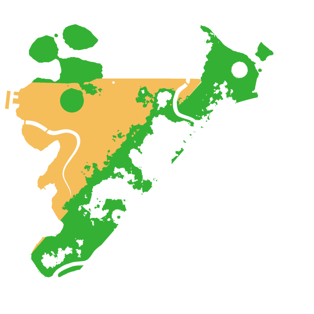 Biome Rust Map: Procedural Map, Size: 3500, Seed: 1164486419