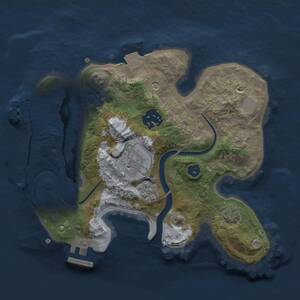 Thumbnail Rust Map: Procedural Map, Size: 2400, Seed: 378437911, 8 Monuments