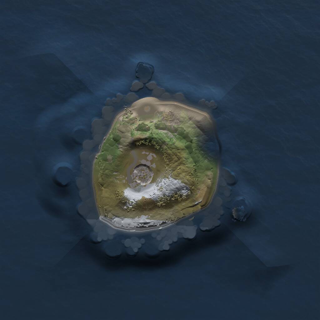 Rust Map: Procedural Map, Size: 1000, Seed: 813991, 2 Monuments